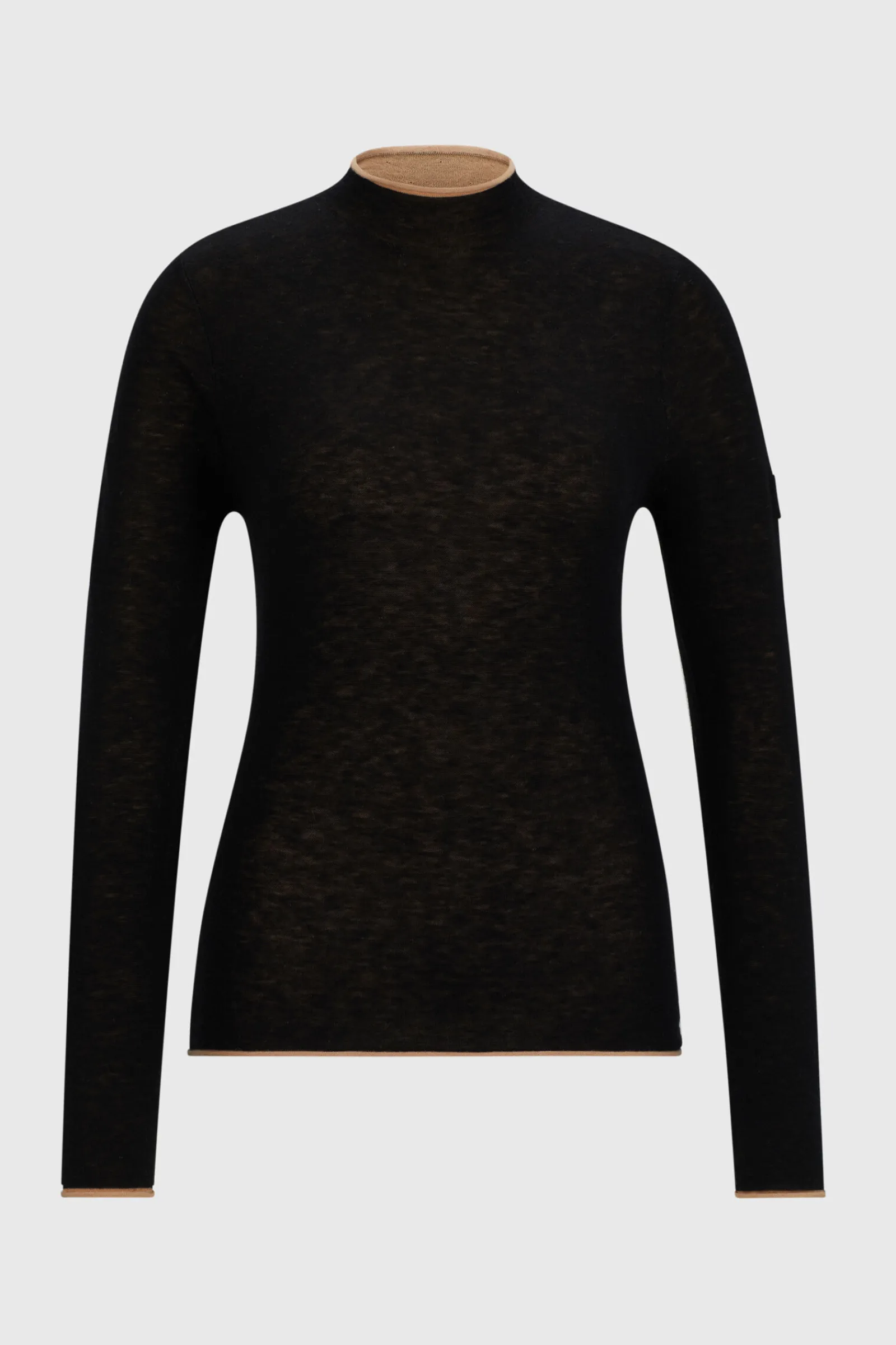 Sale May myk strikket høyhalset genser Gensere & Fleece