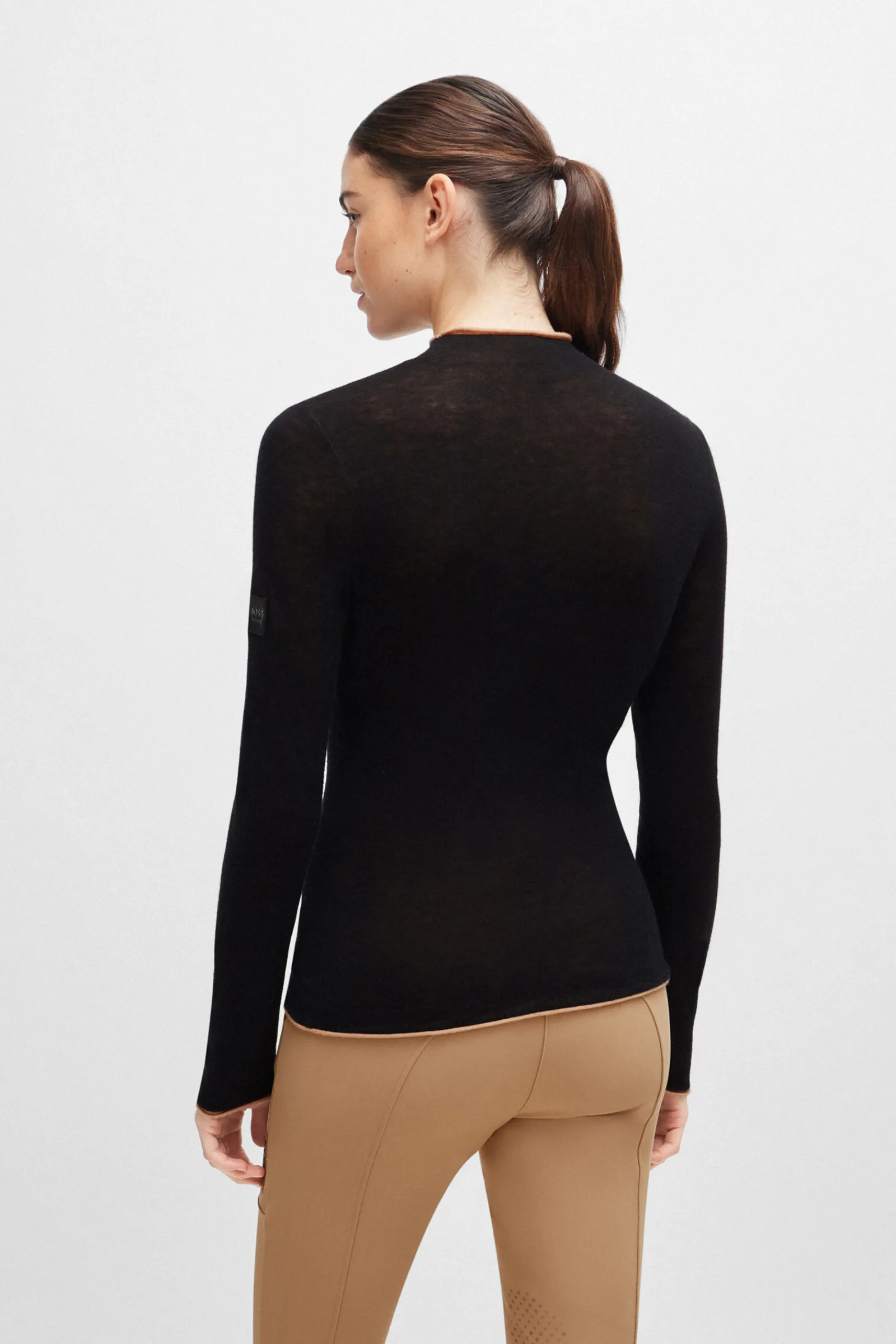 Sale May myk strikket høyhalset genser Gensere & Fleece