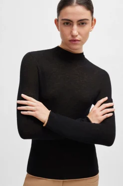 Sale May myk strikket høyhalset genser Gensere & Fleece