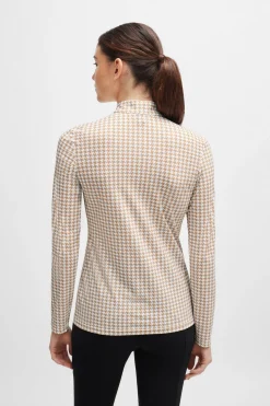 Discount Rachel treningsskjorte Houndstooth Skjorter Og Topper