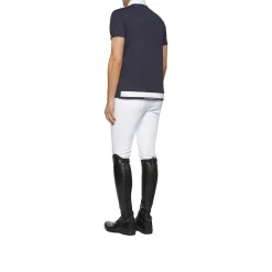 Discount Cavalleria Toscana jersey piquet kortermet stevneskjorte, herre Stevne|Skjorter Og Topper