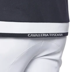 Discount Cavalleria Toscana jersey piquet kortermet stevneskjorte, herre Stevne|Skjorter Og Topper