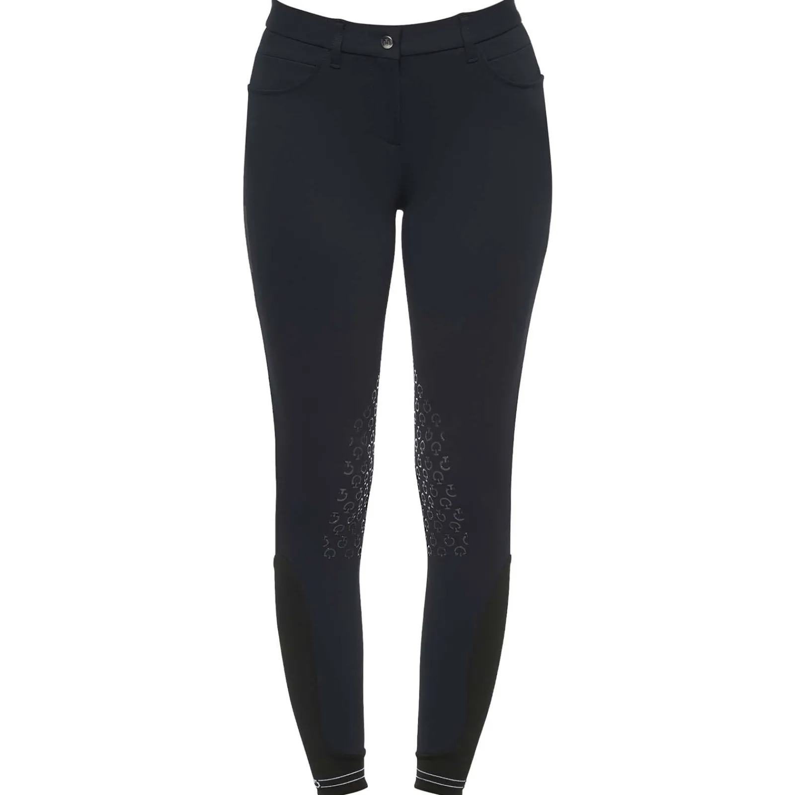 Clearance Cavalleria Toscana kneforsterkede ridebukser for kvinner med logobånd Kneforsterkede Ridebukser