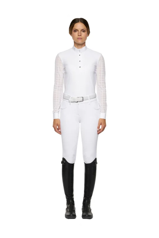 Online Cavalleria Toscana Pleated Women Skjorter Og Topper