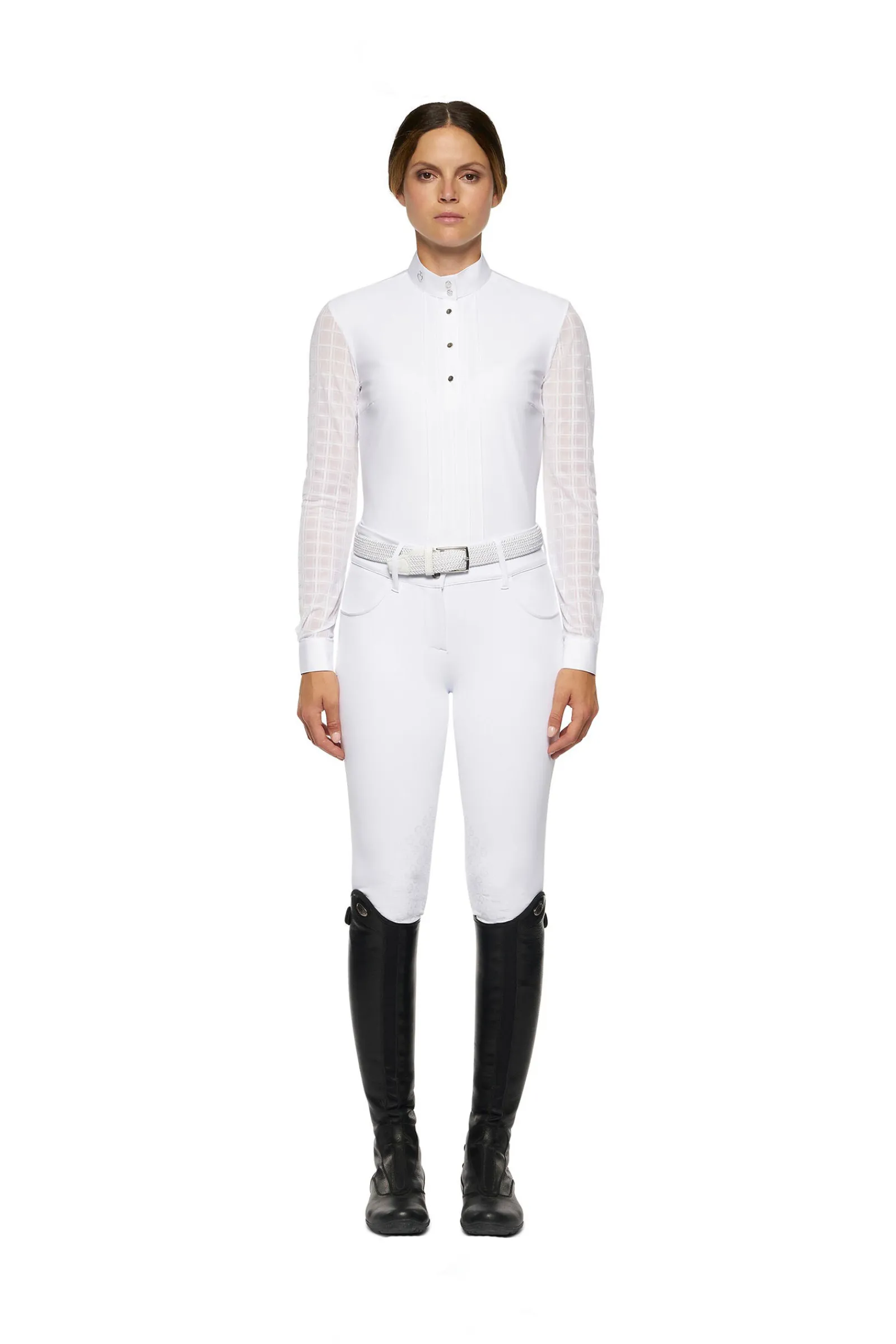 Online Cavalleria Toscana Pleated Women Skjorter Og Topper