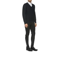Online Cavalleria Toscana ullstrikket genser med V-hals, herre Gensere & Fleece