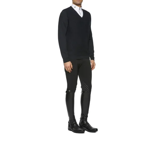 Online Cavalleria Toscana ullstrikket genser med V-hals, herre Gensere & Fleece