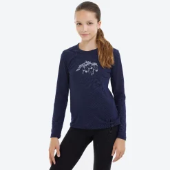New Riding langermet topp til barn, IVY Stevne|Skjorter Og Topper