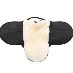 Clearance Basic Plus Barbaksal med sauefell Saler