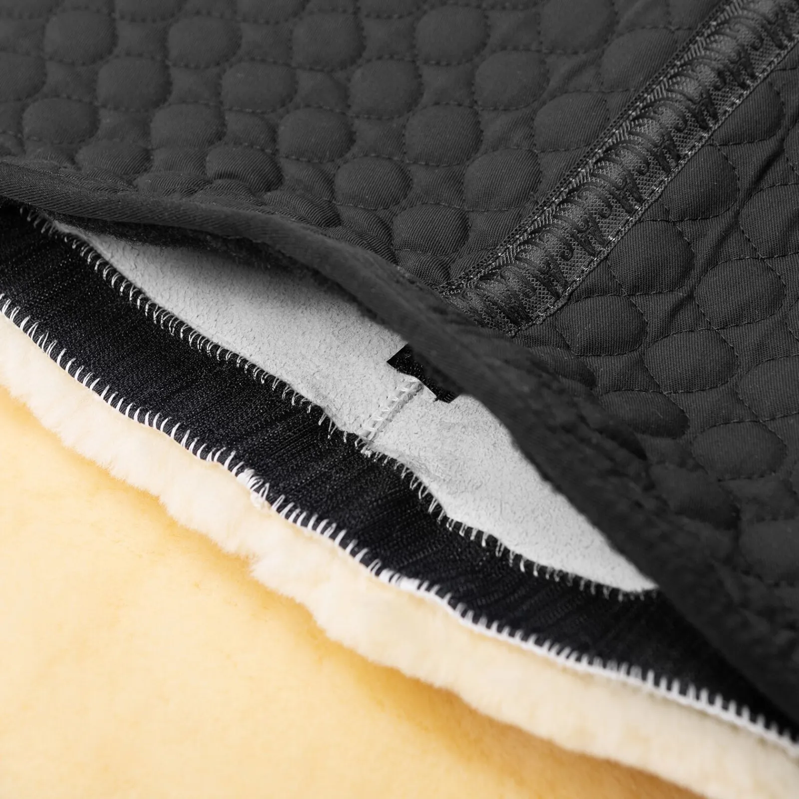 Outlet Western roundpad med innleggslomme ullhøyde 20mm Westernpad