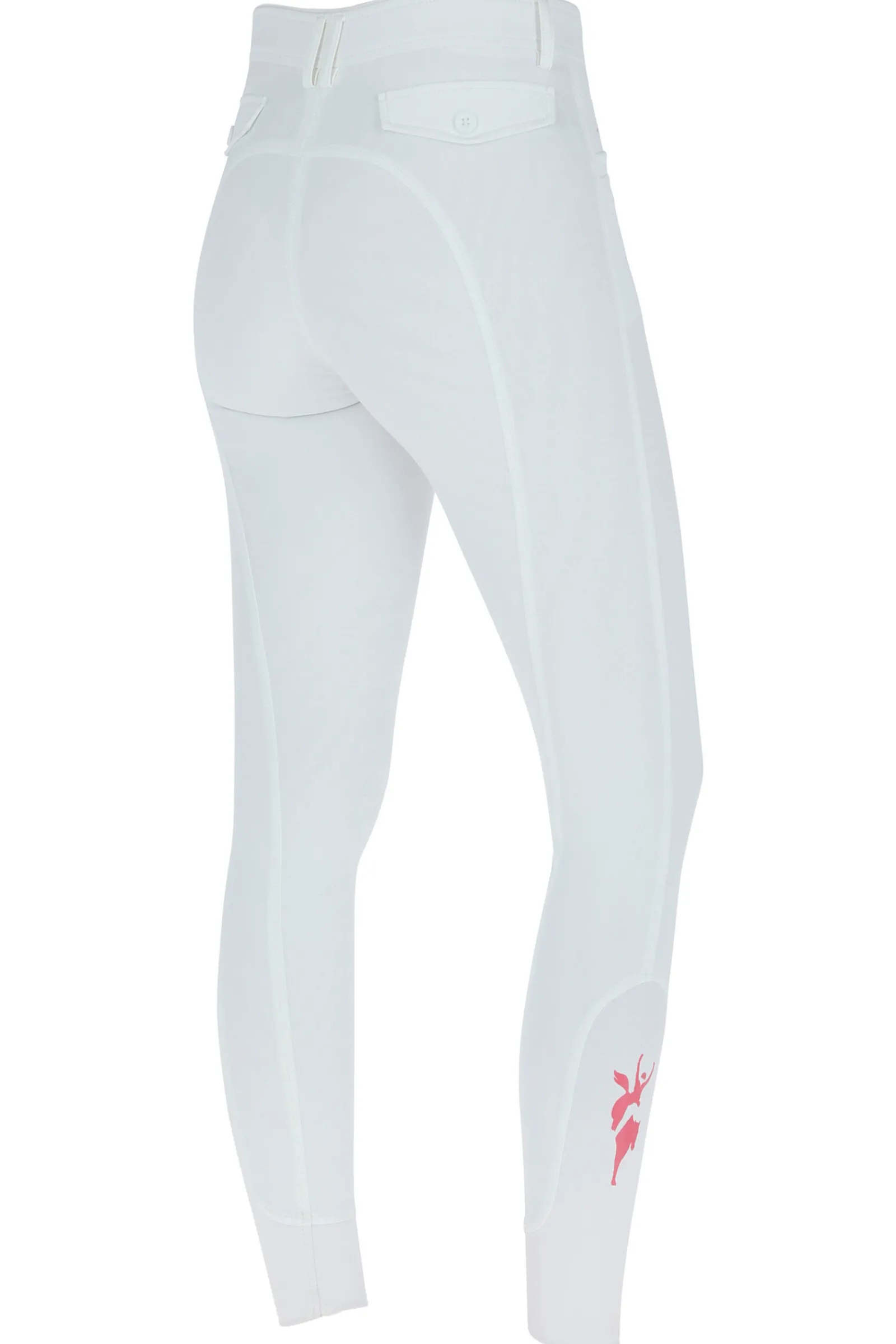 Best Janne x rosa sløyfe ridebukser, dame Helforsterkede Ridebukser