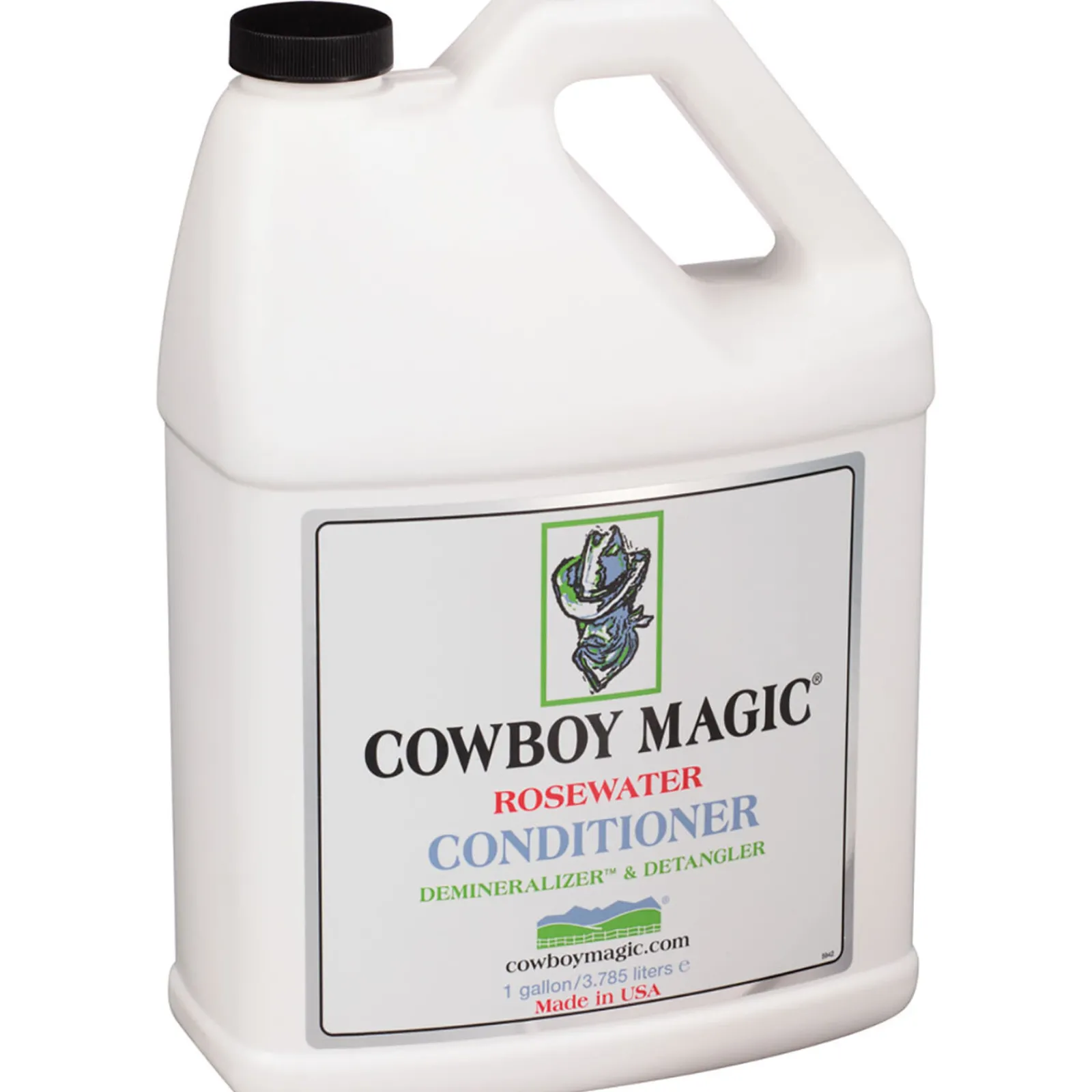 New Cowboy Magic Rosewater Conditioner 3785 mL Stell Pels, Hud Og Man