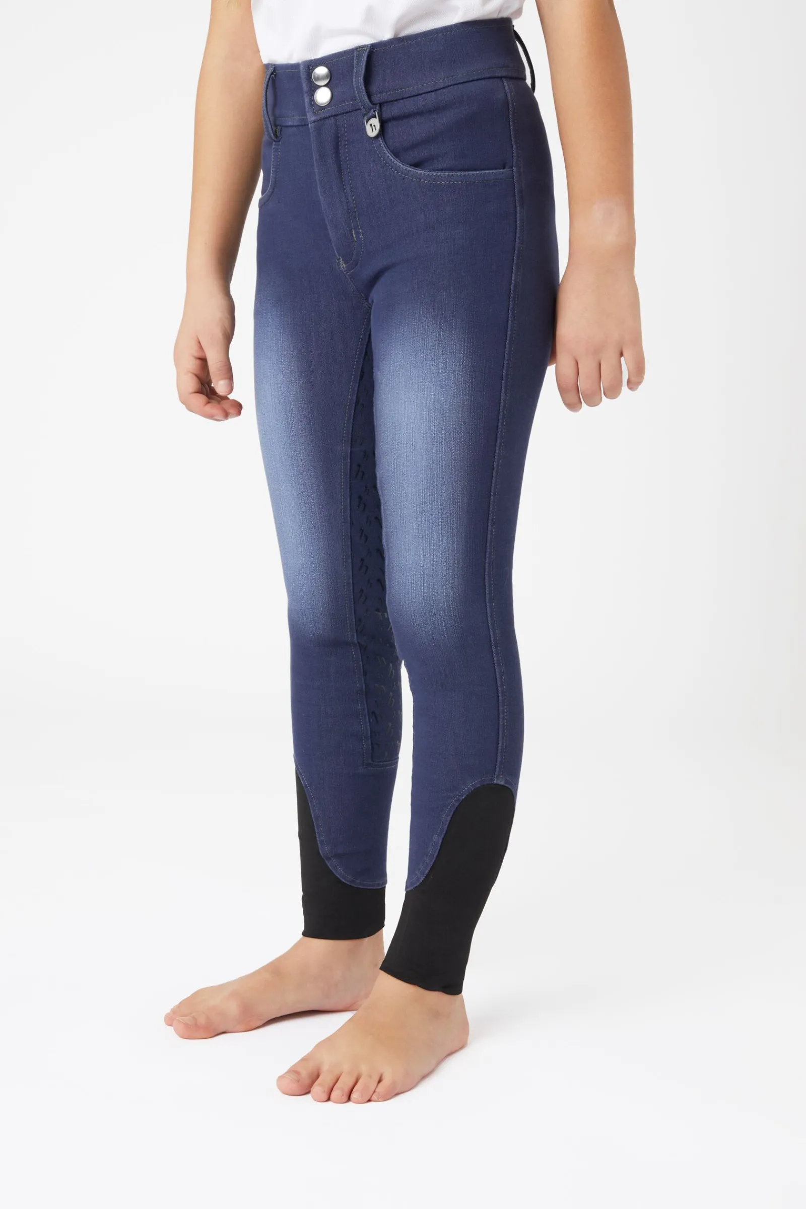 Outlet Denim ridebukser til barn Ridebukser