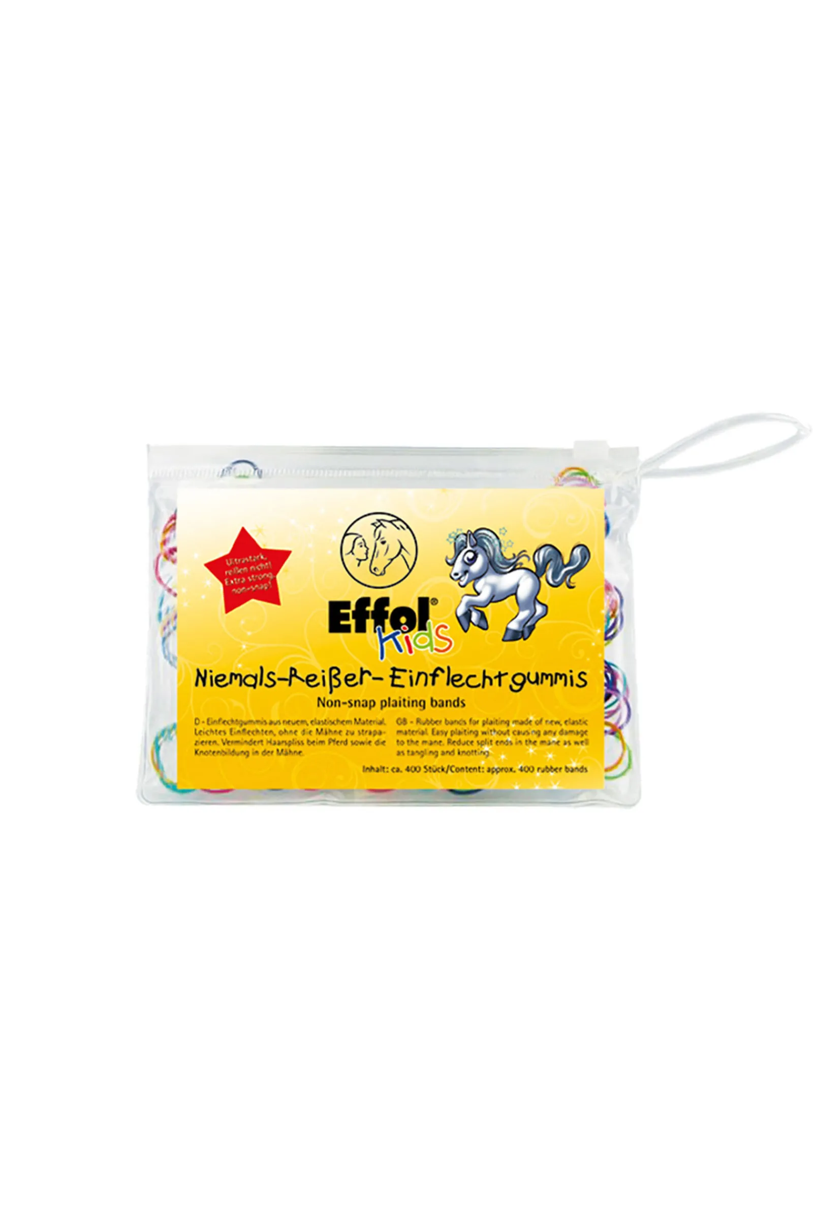Online Lids Slickbands, farget, 400 stk. Tilbehør Strigleutstyr|Strigleutstyr