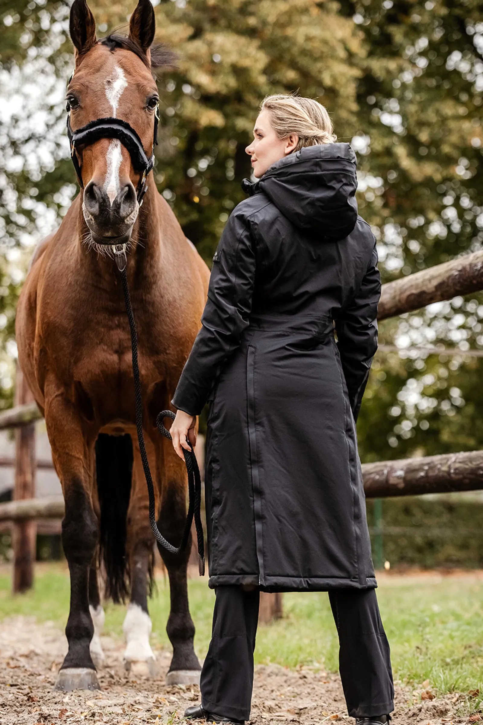 Opal Dame vinterridekåpe Jakker Og Frakker
