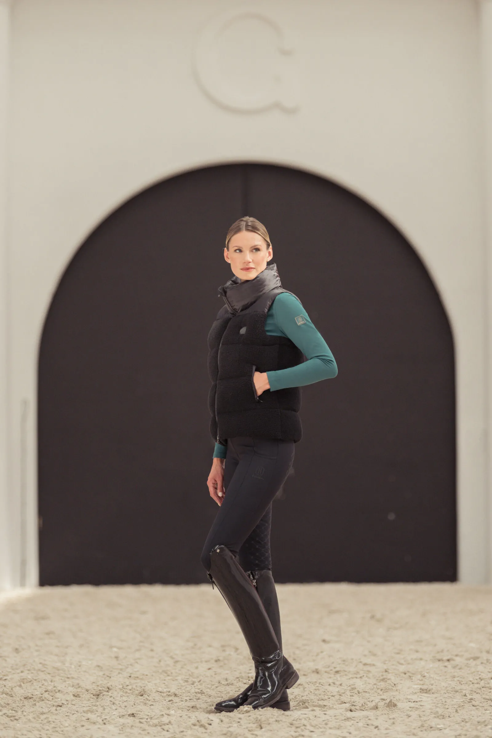 Online Fanatics AW24 Vattert Teddyfleece-vest Jakker Og Frakker