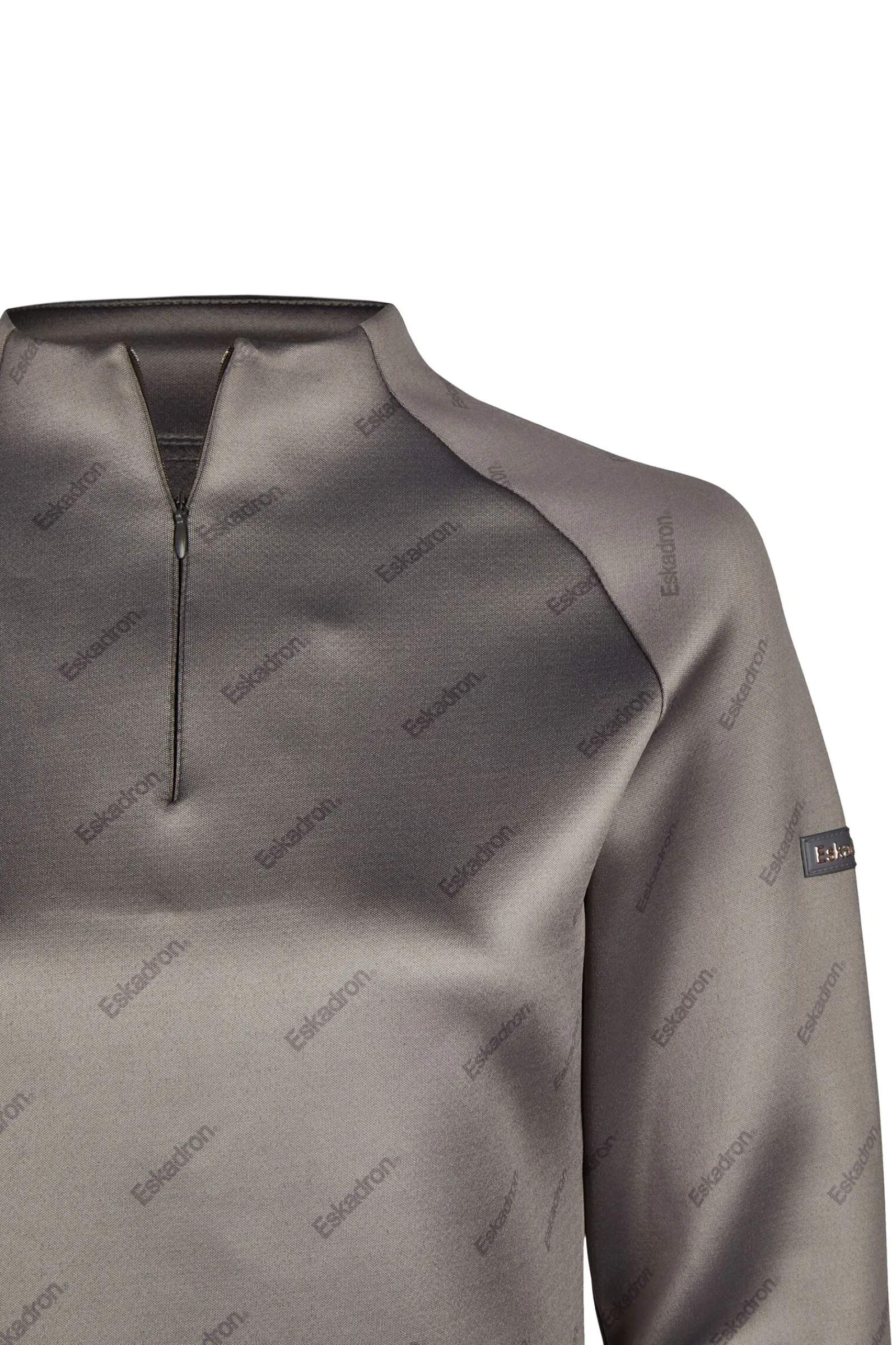 Outlet Heritage Fanatics AW2023 Jersey skjorte med halv glidelås til dame Skjorter Og Topper