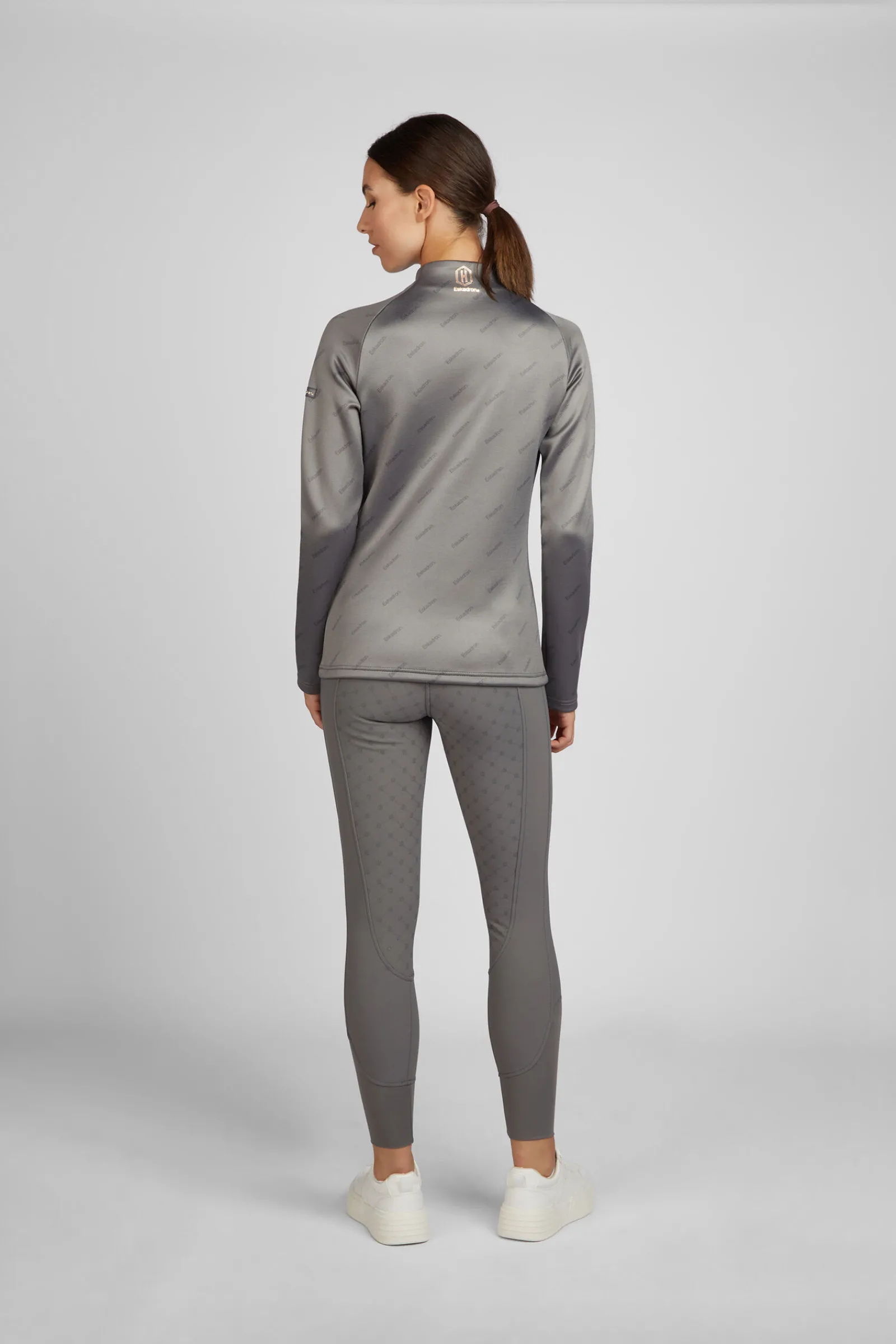 Outlet Heritage Fanatics AW2023 Jersey skjorte med halv glidelås til dame Skjorter Og Topper