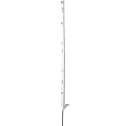 Farm Patrol klassisk plastpåle m/ enkel fotdel, 105 cm, 5 stk Påler