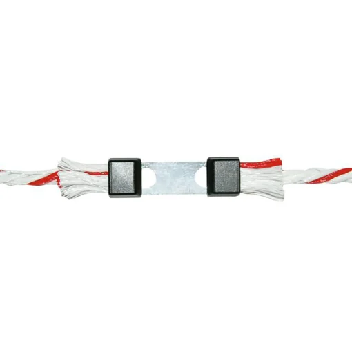 Best Farm Patrol Litzclip tauskjøter til Ø 6 mm tau, inox, 5 stk Skjøter