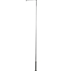 Clearance Pro 48" kjørepisk, trav (120 + 17 cm) Kusk|Kjørepisker