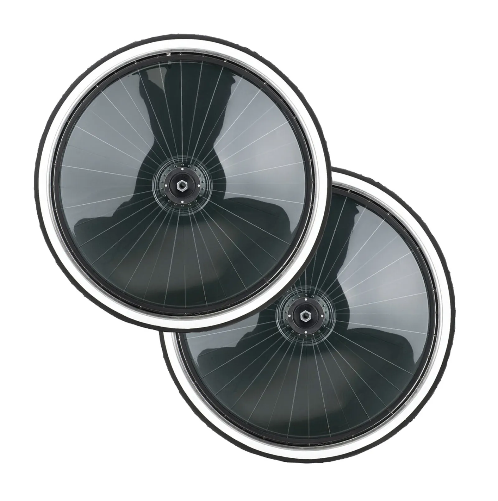 sulky hjul 28", rustfritt stål m/PVC-dekke (selges i par) Treningsvogn & Sulky