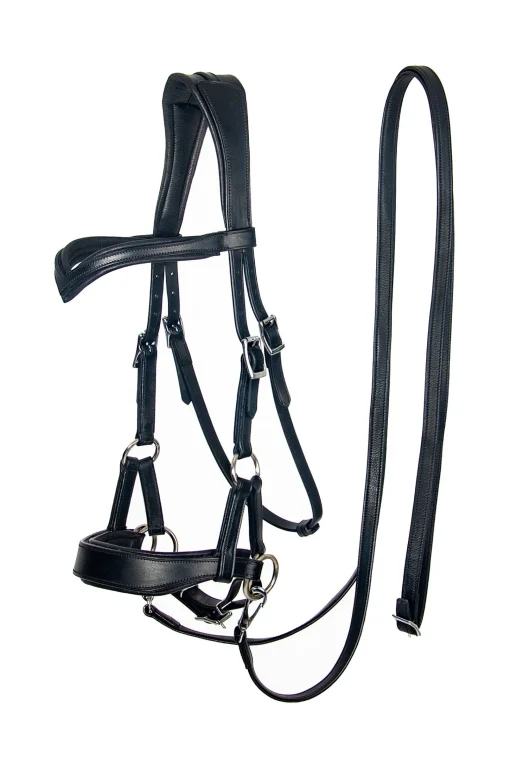Online F.R.A. Freedom Riding Articles Aruba bittløst hodelag med tøyler (system 3) Hodelag & Nesereimer
