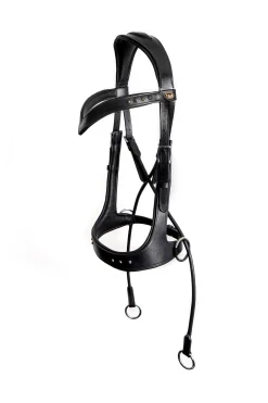 Discount F.R.A. Freedom Riding Articles Glory bittløst hodelag med tøyler (system 5), svart Hodelag & Nesereimer