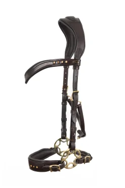 New F.R.A. Freedom Riding Articles Glory hodelag Hackamore med tøyler (system 2), brun Hackamores|Hodelag & Nesereimer