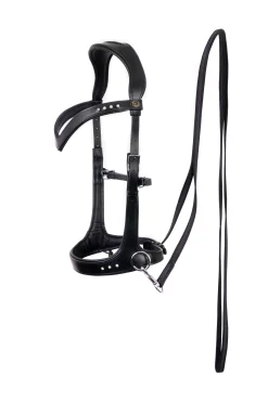 Sale F.R.A. Freedom Riding Articles Glory sidepull med tøyler (system 3), svart Hodelag & Nesereimer