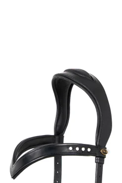 Clearance F.R.A. Freedom Riding Articles Glory hodelag Hackamore med tøyler (system 2), svart Hackamores|Hodelag & Nesereimer