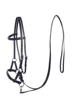 Clearance F.R.A. Freedom Riding Articles Pardoes sidepull (system 3) i lær med antisklitøyler Hodelag & Nesereimer
