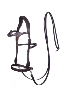 Hot F.R.A. Freedom Riding Articles Dandy sidepull med tøyler (system 3) Hodelag & Nesereimer
