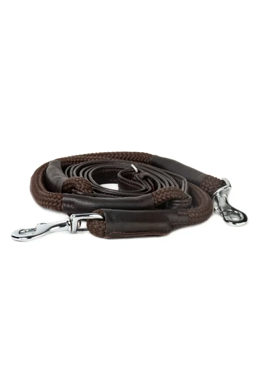 Hot F.R.A. Freedom Riding Articles El Camin bittless bridle (system 5) med myke tøyler Hodelag & Nesereimer