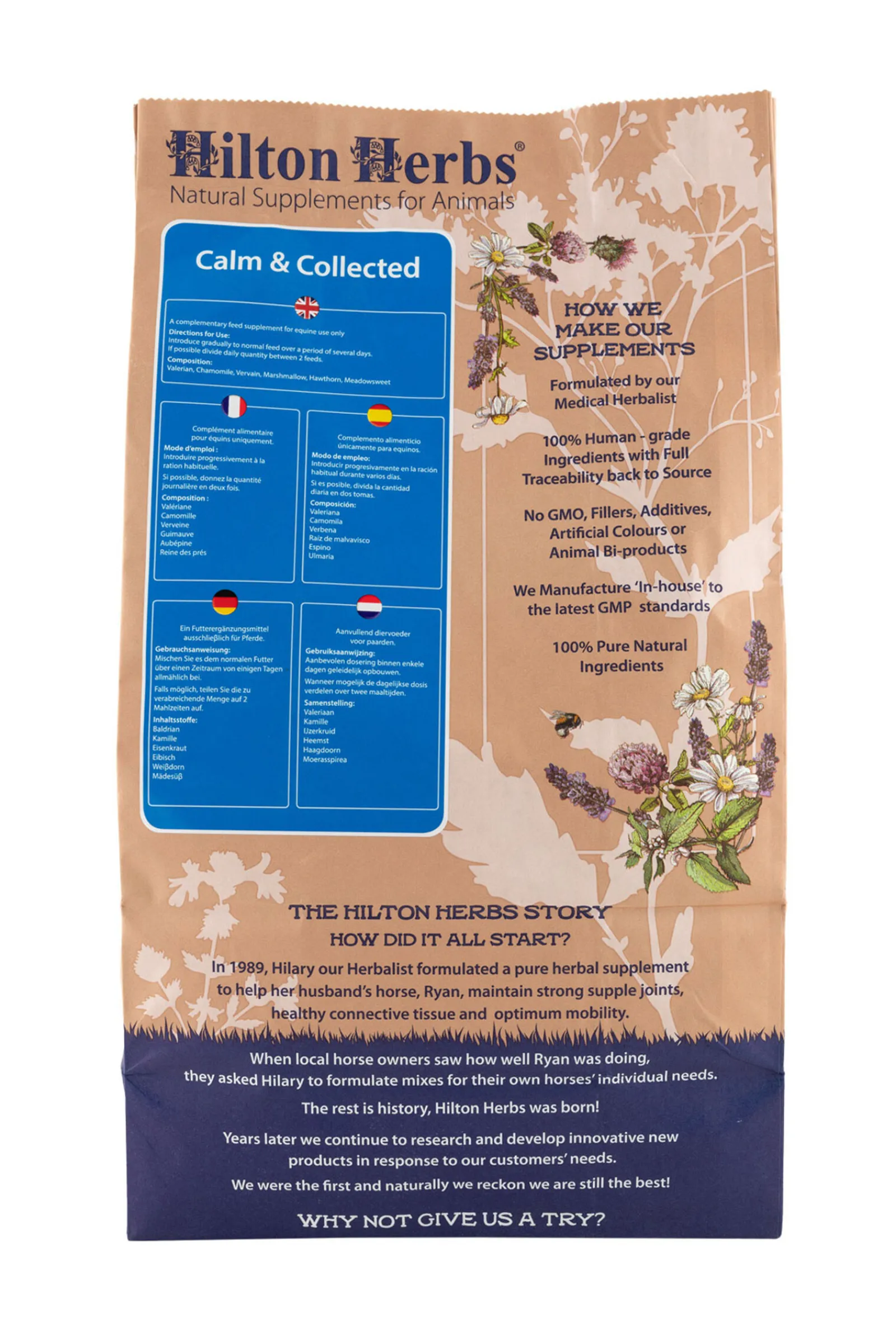 Clearance Hilton Herbs Calm & Collected 窶 Tilskudd