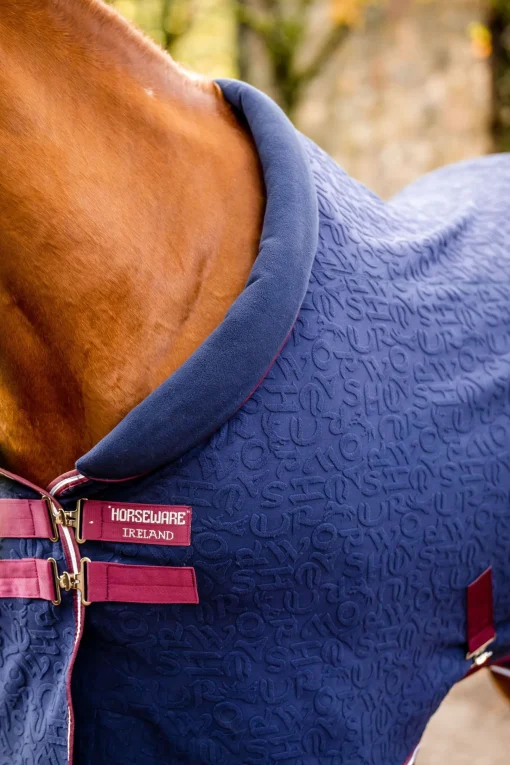 Hot dekorert cosy neck cooler Ulldekken Og Svettedekken