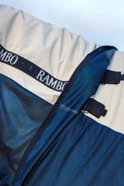 New Rambo Summer Series utedekken med liner og avtakbar nakkedel, 100g Insektsdekken|Regndekken