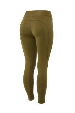 Hot Active helforsterkede ridetights til vinteren med knegrip og telefonlomme Ridetights
