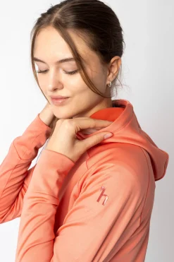 New Aida funksjonell sweatshirt med hette, til dame Gensere & Fleece|Jakker Og Frakker