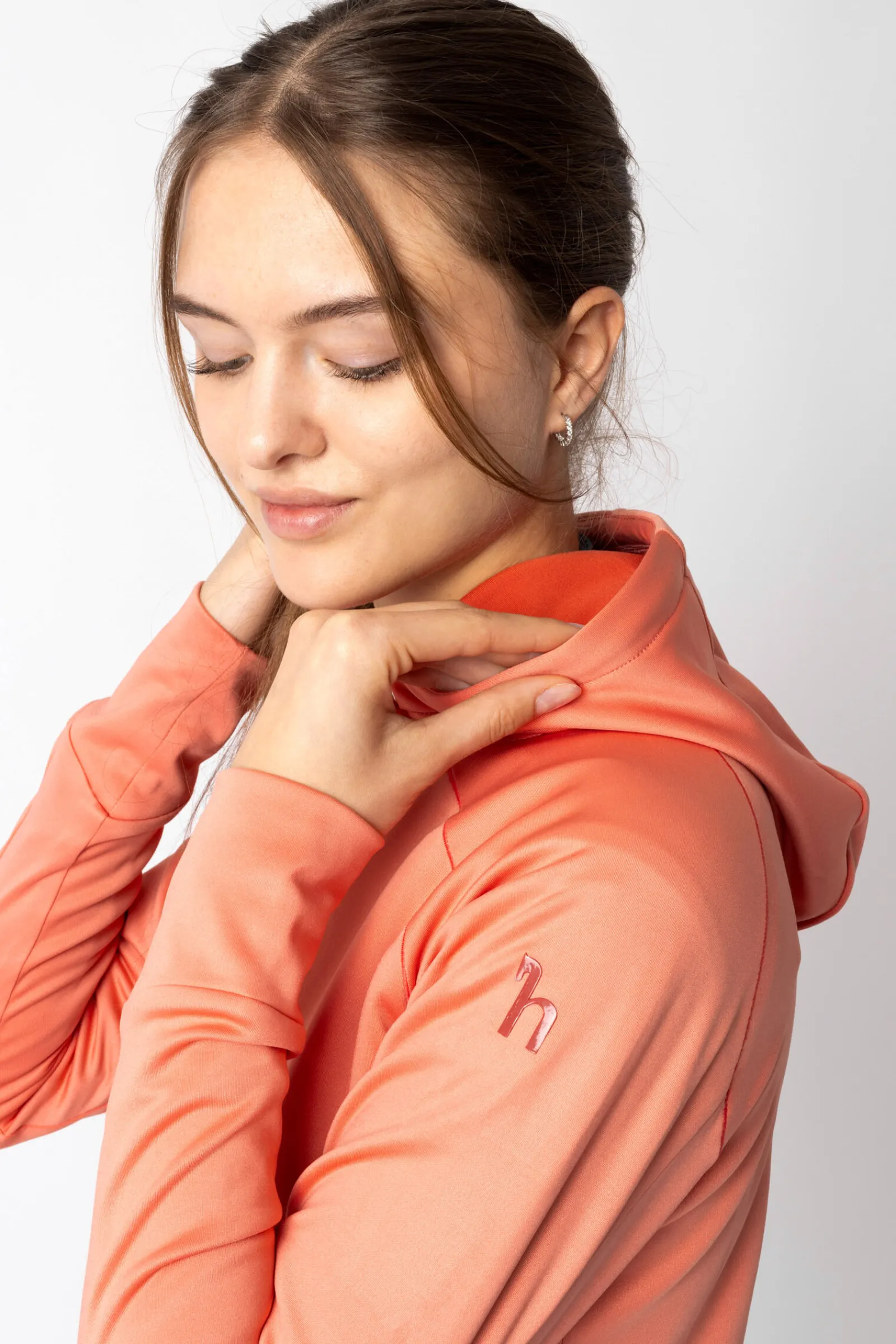 New Aida funksjonell sweatshirt med hette, til dame Gensere & Fleece|Jakker Og Frakker