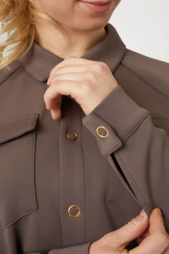 Discount Alyssa skjortejakke til dame Gensere & Fleece