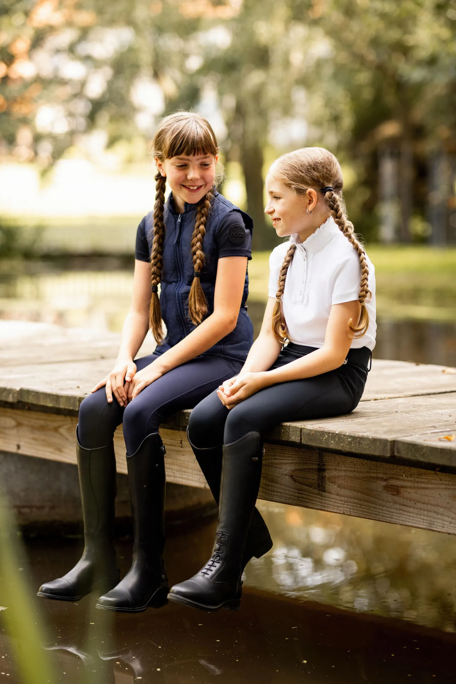 New Amber lettfôret klubbvest, barn Jakker & Vester