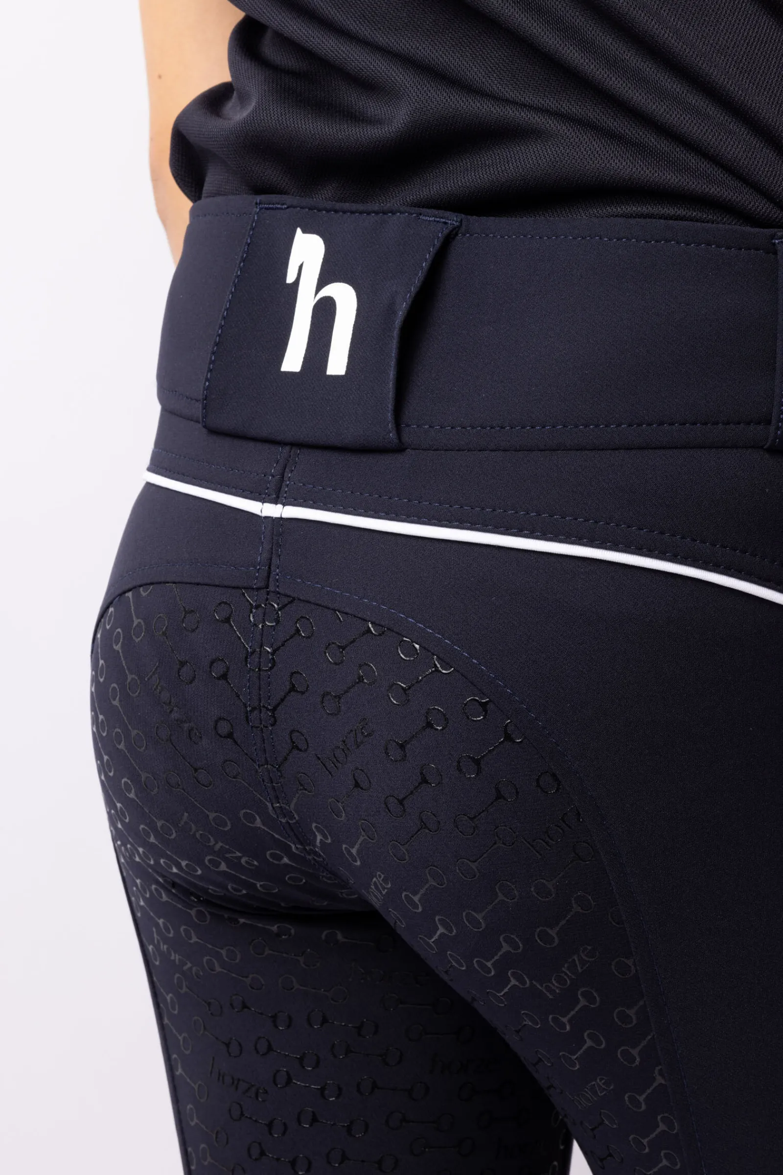 Clearance Aubrey ridebukse, helforsterket med silikon, høyt liv, barn Ridebukser