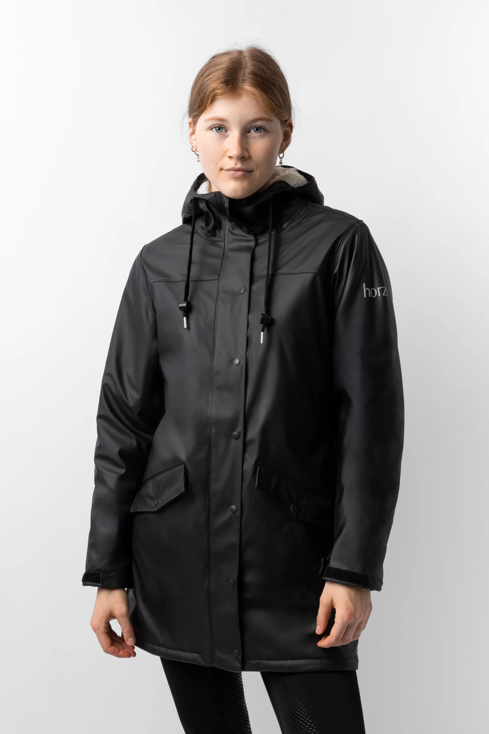 Outlet Billie PU regnjakke med fleece, dame Regntøy|Jakker Og Frakker