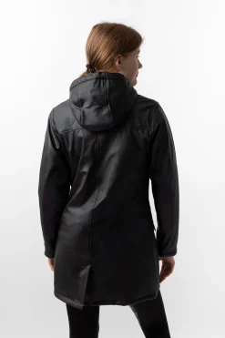 Outlet Billie PU regnjakke med fleece, dame Regntøy|Jakker Og Frakker
