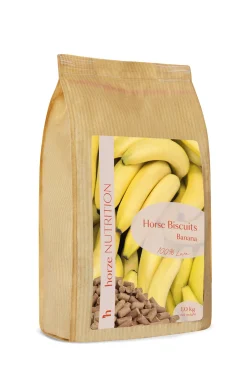 Biscuits godbiter, banan, 1 kilo Hestegodteri