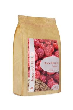 Clearance Biscuits godbiter, bringebær, 1 kilo Hestegodteri