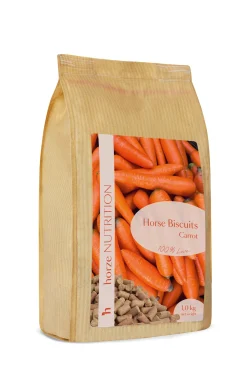 Biscuits godbiter, gulrot, 1 kilo Hestegodteri