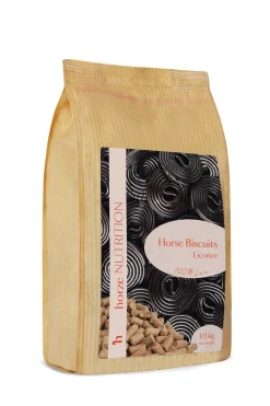 Outlet Biscuits godbiter, lakris, 1 kilo Hestegodteri