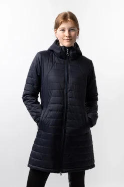 Best Charlotte lang ridejakke, dame Jakker Og Frakker